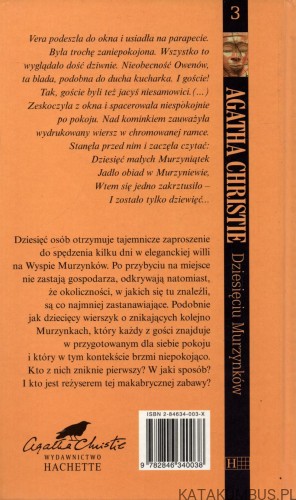 Dziesięciu murzynków. AGATHA CHRISTIE