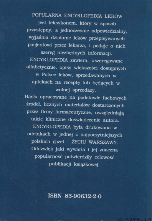 Popularna Encyklopedia Leków. KRZYSZTOF PIWOWARCZYK