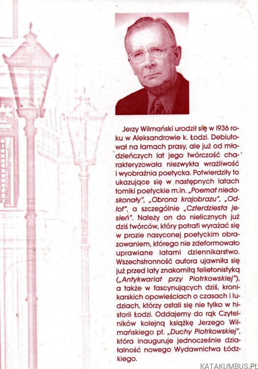 Duchy Piotrkowskiej. JERZY WILMAŃSKI