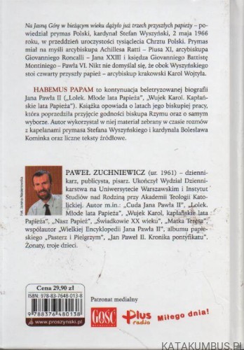 Habemus Papam. PAWEŁ ZUCHNIEWICZ
