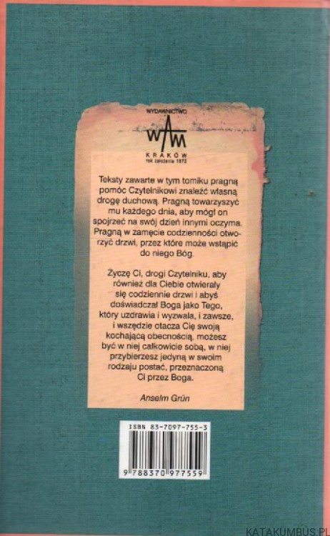 Kiedy wsłuchuję się w Boga. ANSELM GRUN