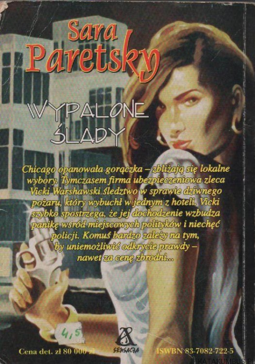Wypalone Ślady. SARA PARETSKY