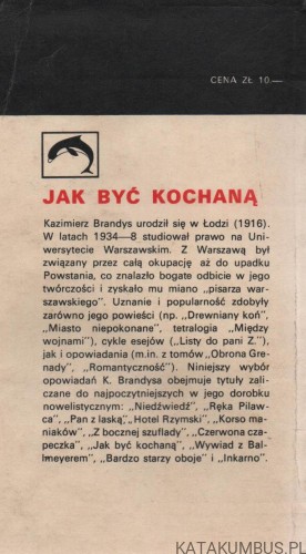Jak być kochaną. KAZIMIERZ BRANDYS