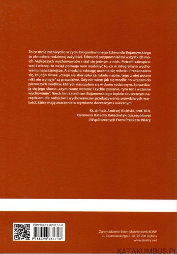 Katechizm według Bł. Edmunda Bojanowskiego. PRACA ZBIOROWA
