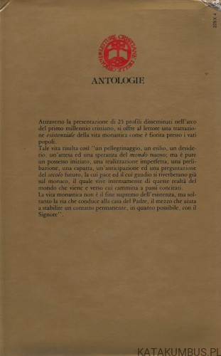 Grandi monaci del primo millennio. Red. MARIA DONADEO