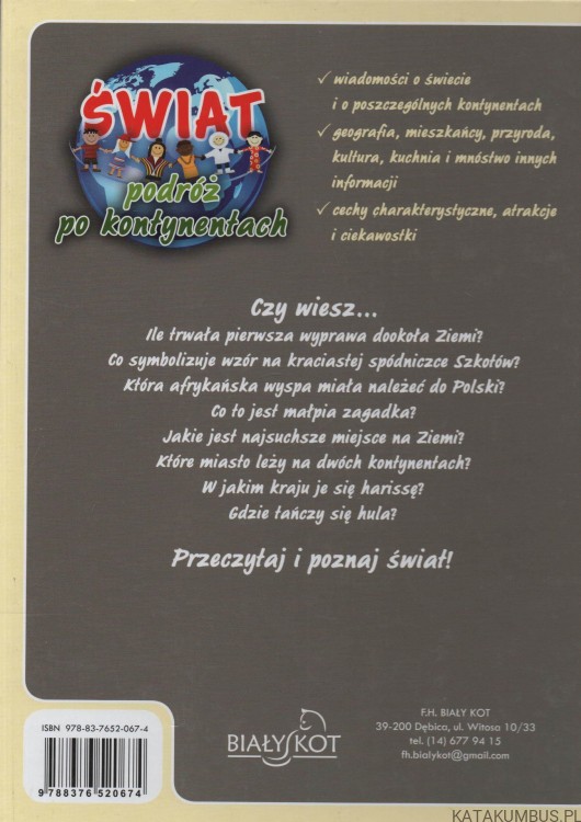 Świat. Podróż po kontynentach. ANNA MAJORCZYK