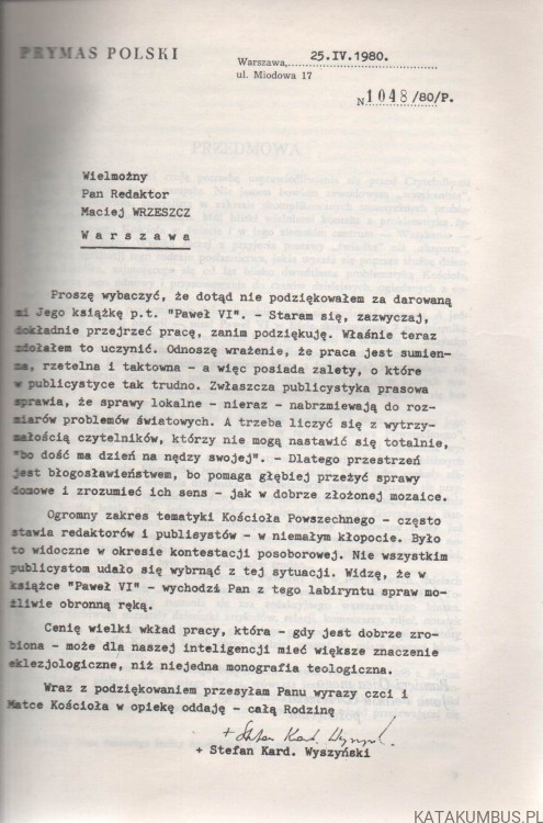 Paweł VI. Szkice do portretu wielkiego papieża. MACIEJ WRZESZCZ