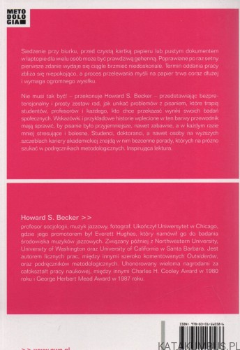 Warsztat pisarski badacza. HOWARD S. BECKER