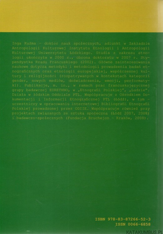 Współczesna religijność kobiet. Antropologia doświadczenia. INGA KUŹMA