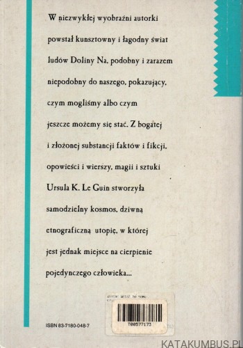 Wracać wciąż do domu. URSULA K. LE GUIN