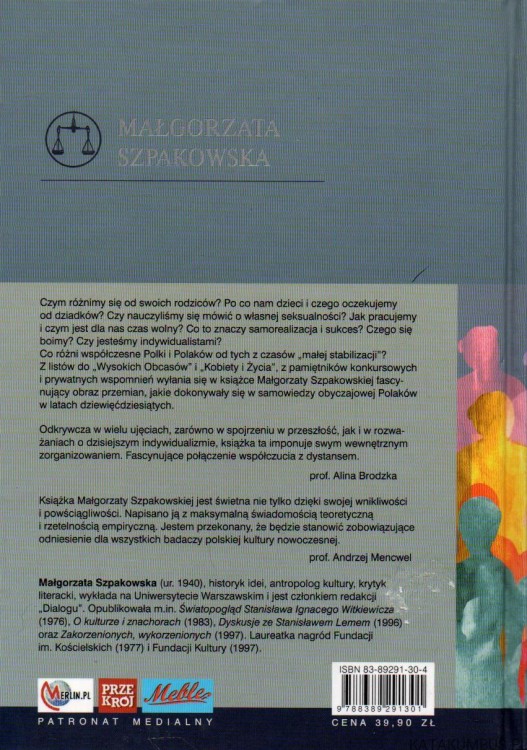 Chcieć i mieć. MAŁGORZATA SZPAKOWSKA
