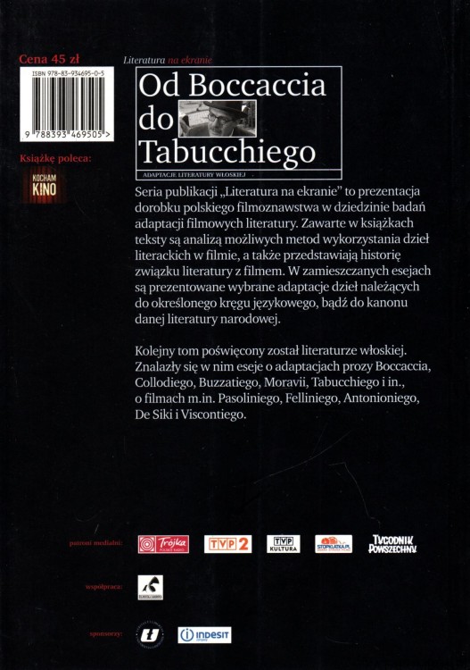 Od Boccaccia do Tabucchiego. PRACA ZBIOROWA