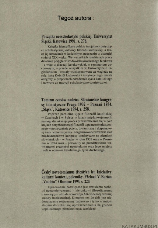 Impulsy i zbliżenia. CZESŁAW GŁOMBIK.