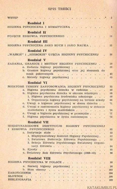 Co to jest higiena psychiczna. K. DĄBROWSKI