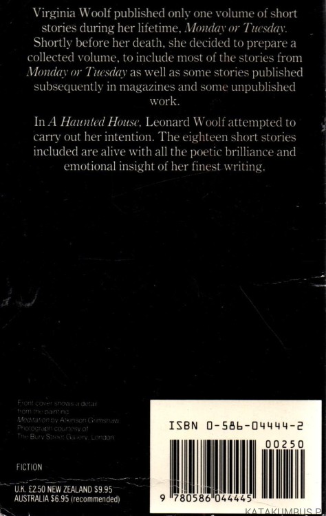 A Haunted House. VIRGINIA WOOLF