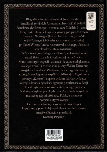 Aleksander Hercen. WIKTORIA ŚLIWOWSKA