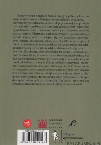 Konteksty sztuki. Konteksty estetyki. Tom II. PRACA ZBIOROWA