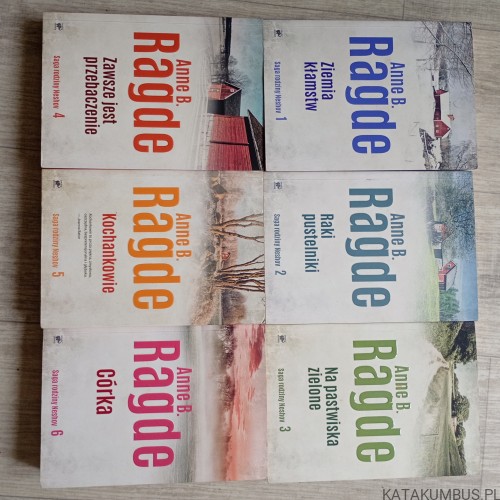 Saga rodziny Neshov. Tom 1-6. ANNE B. RAGDE