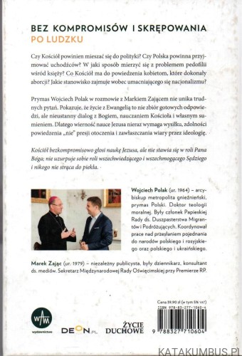 Kościół katoludzki. Rozmowy o życiu z ewangelią. PRYMAS WOJCIECH POLAK, MAREK ZAJĄC