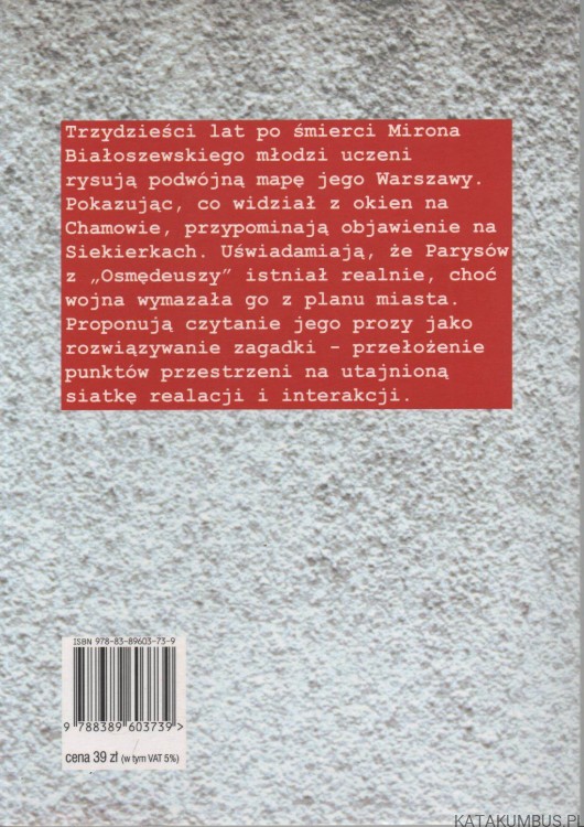 Tętno pod tynkiem. Warszawa Mirona Białoszewskiego. PRACA ZBIOROWA