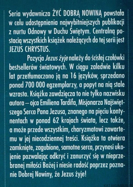 Jezus żyje. EMILIEN TARDIF, JOSE H. PRADO FLORES