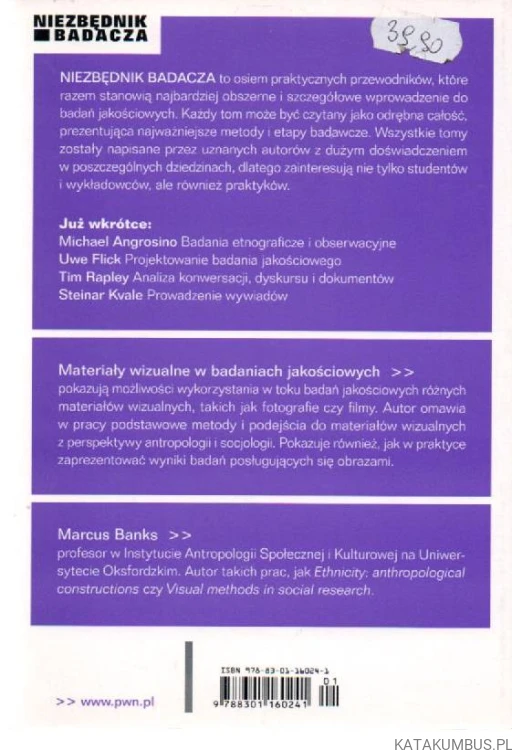 Materiały wizualne w badaniach jakościowych. MARCUS BANKS