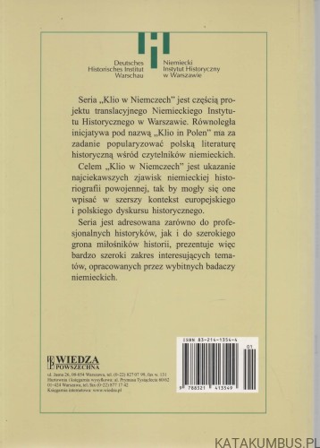 Pomysł na nowoczesność. Żydzi niemieccy w XIX i na początku XX wieku. SHULAMIT VOLKOV.