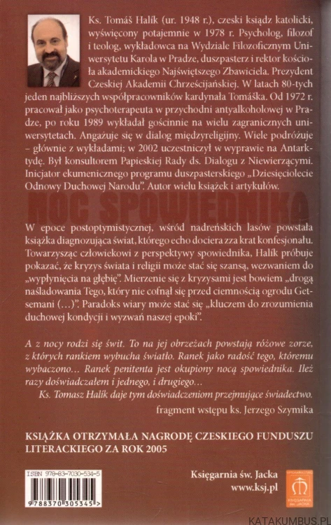 Noc spowiednika.Paradoksy małej wiary w epoce postoptymistycznej. TOMAS HALIK