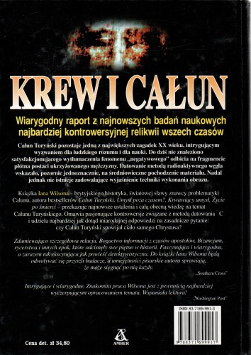 Krew i Całun. IAN WILSON