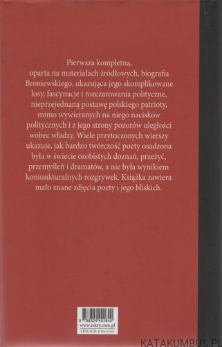Broniewski. Miłość, wódka, polityka. MARIUSZ URBANEK.