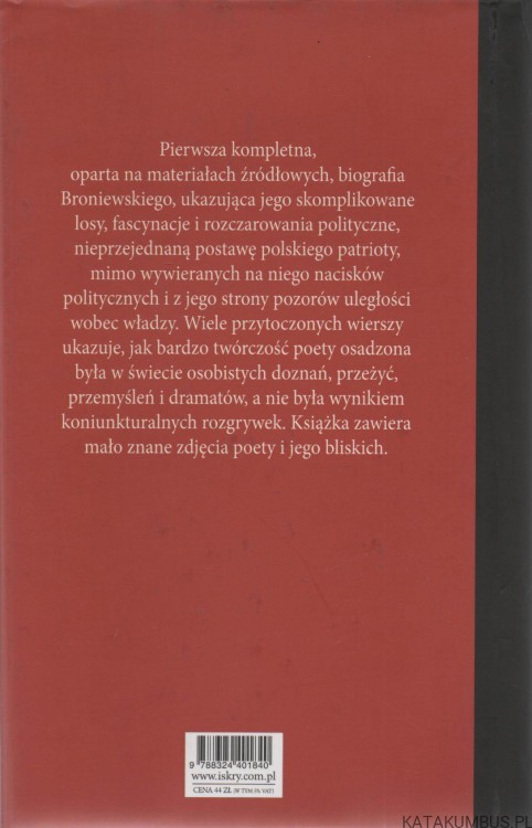 Broniewski. Miłość, wódka, polityka. MARIUSZ URBANEK.