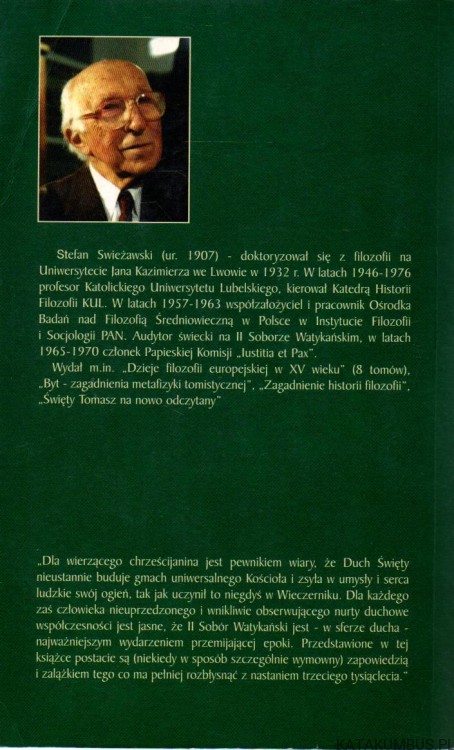 Przebłyski nadchodzącej epoki. STEFAN SWIEŻAWSKI