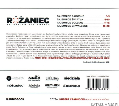 Różaniec ratunkiem dla świata. (audiobook) Ks. DOMINIK CHMIELEWSKI SDB