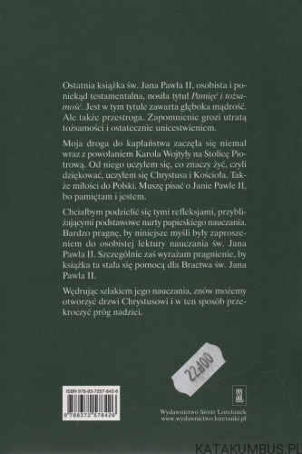 Świadek Boga i świadek człowieka. PAWEŁ BORKIEWICZ TChr