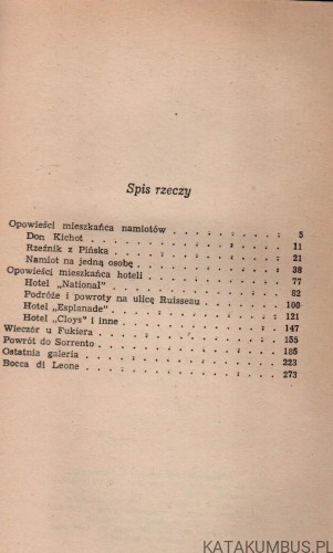 Opowieści mieszkańca namiotów. Powrót do Sorrento. ARTUR MIĘDZYRZECKI