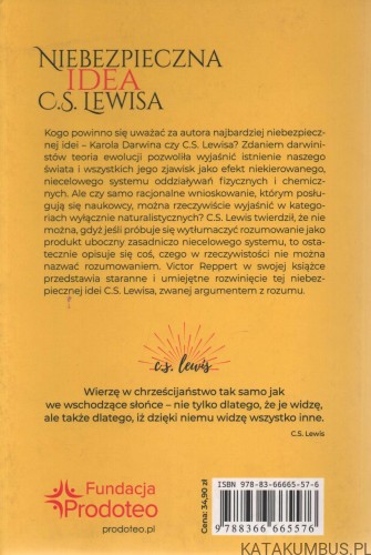 Niebezpieczna idea C.S. Lewisa. VICTOR REPPERT