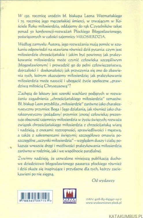 Miłosierdzie. Bp LEON WETMAŃSKI