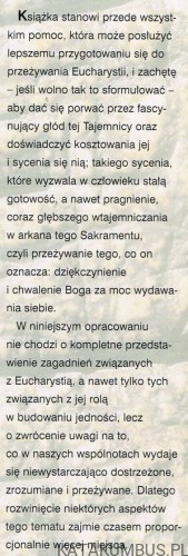 Eucharystia i jedność. ks. ZBIGNIEW KIERNIKOWSKI