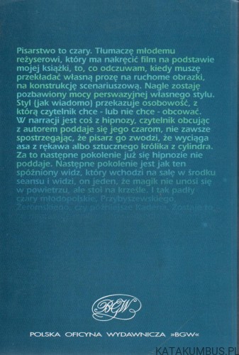 Nie boję się bezsennych nocy... JÓZEF HEN