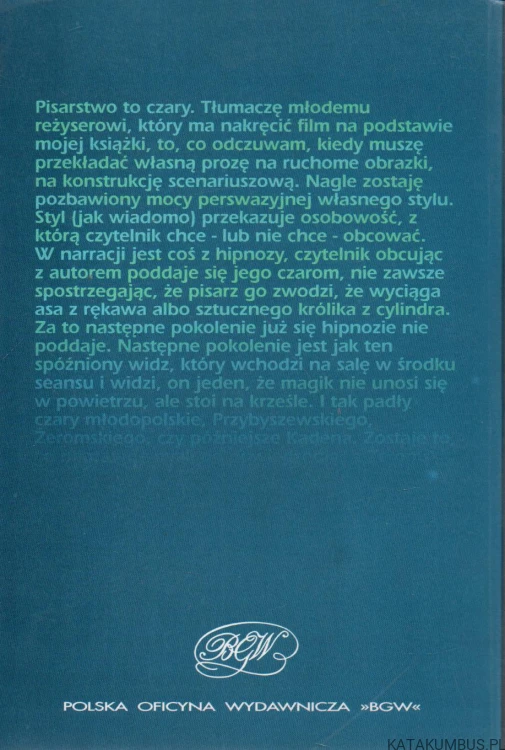 Nie boję się bezsennych nocy... JÓZEF HEN