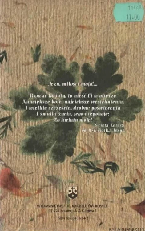 Dzieje duszy. ŚW. TERESA OD DZIECIĄTKA JEZUS