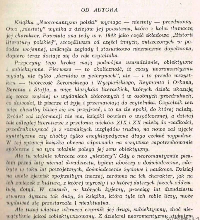 Neoromantyzm Polski 1890-1918. JULIAN KRZYŻANOWSKI