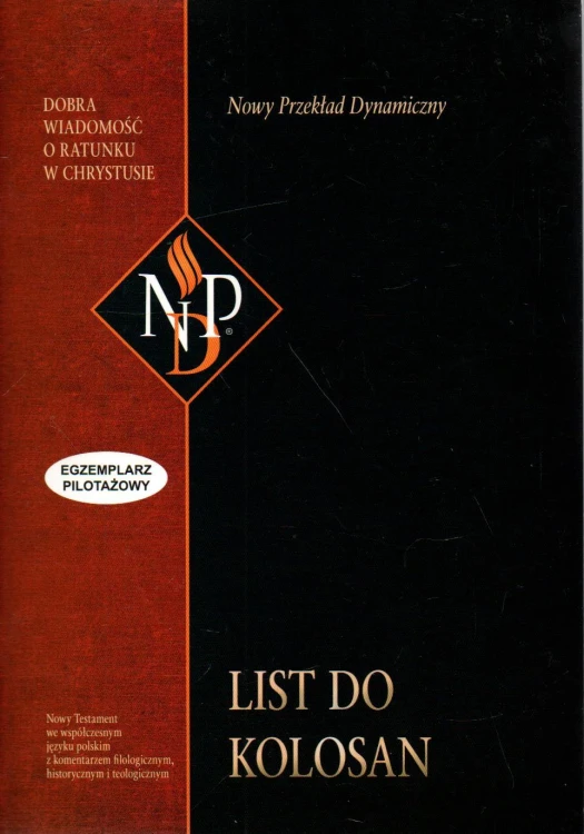 List do Kolosan. PRACA ZBIOROWA