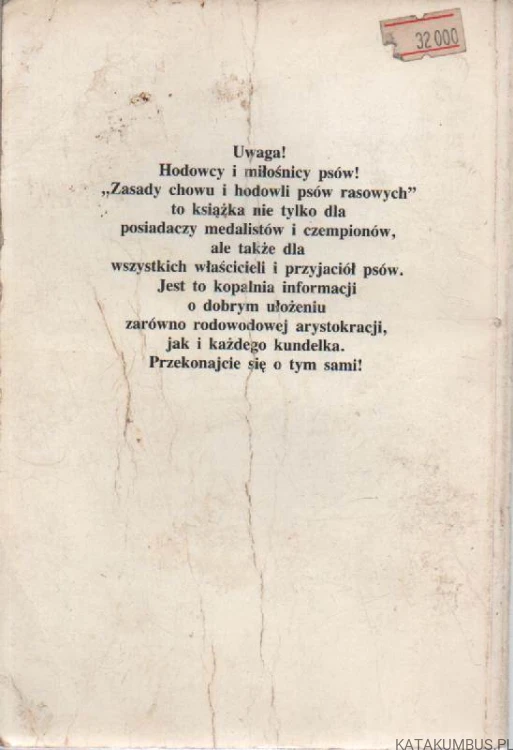 Zasady chowu i hodowli psów rasowych. MARIAN SZYMANKIEWICZ