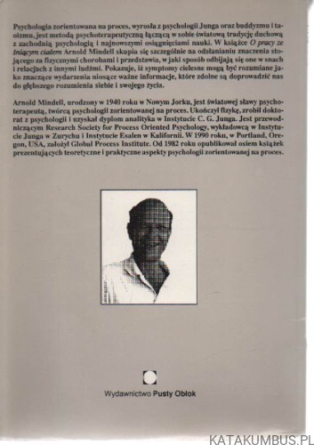O pracy ze śniącym ciałem. ARNOLD MINDELL