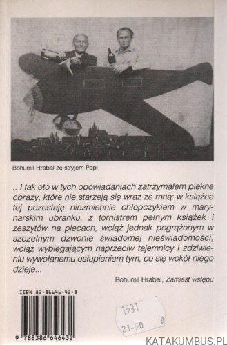 Taka piękna żałoba. BOHUMIL HRABAL