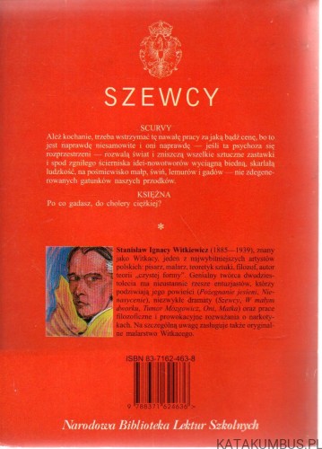 Szewcy. STANISŁAW IGNACY WITKIEWICZ