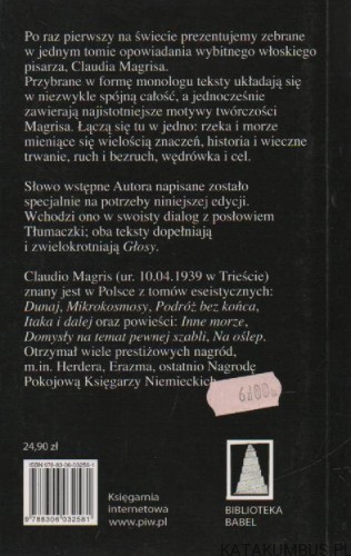 Głosy monologi. CLAUDIO MAGRIS