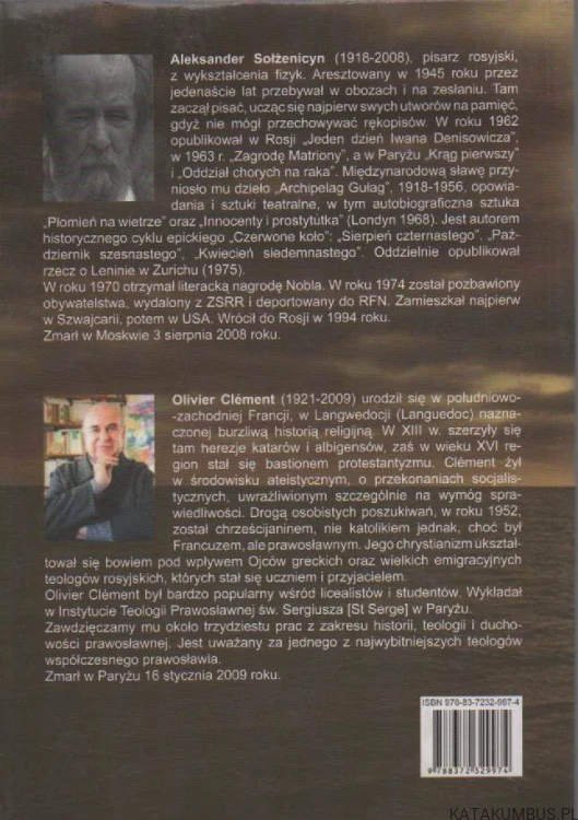 Sołżenicyn na nowo odczytany. OLIVIER CLEMENT