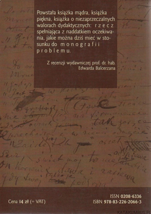 Przyboś czyta Norwida. MAŁGORZATA RYGIELSKA